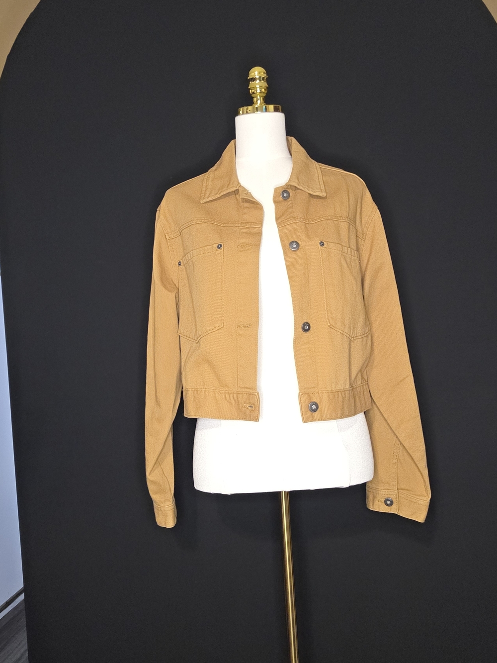 Vans Classic Cropped Tan Women's Jacket